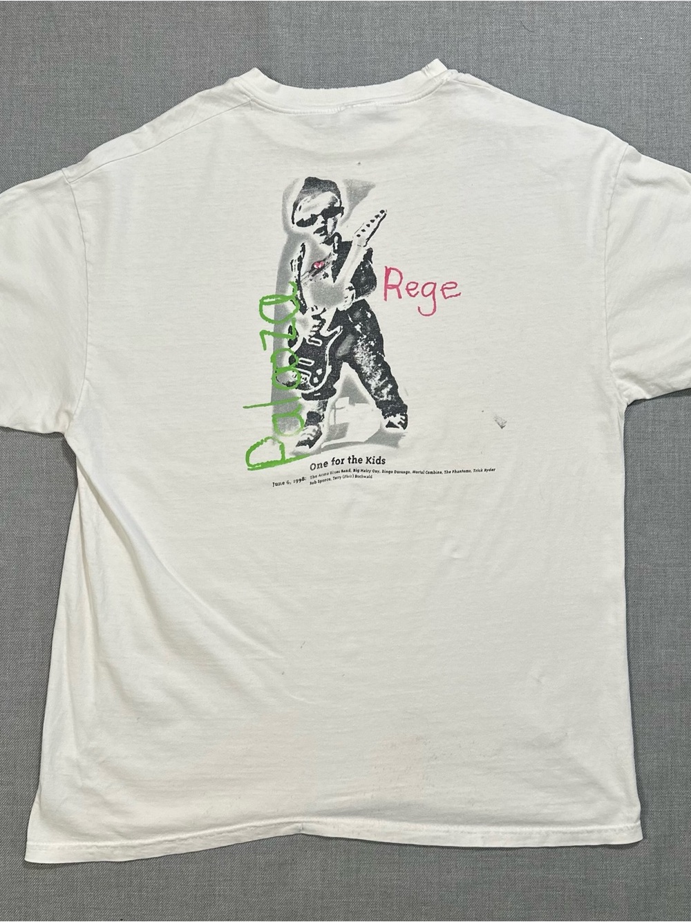 Vintage 1998 StrumStock Reggaepalooza Benefit Concert T-Shirt | Hanes | XL